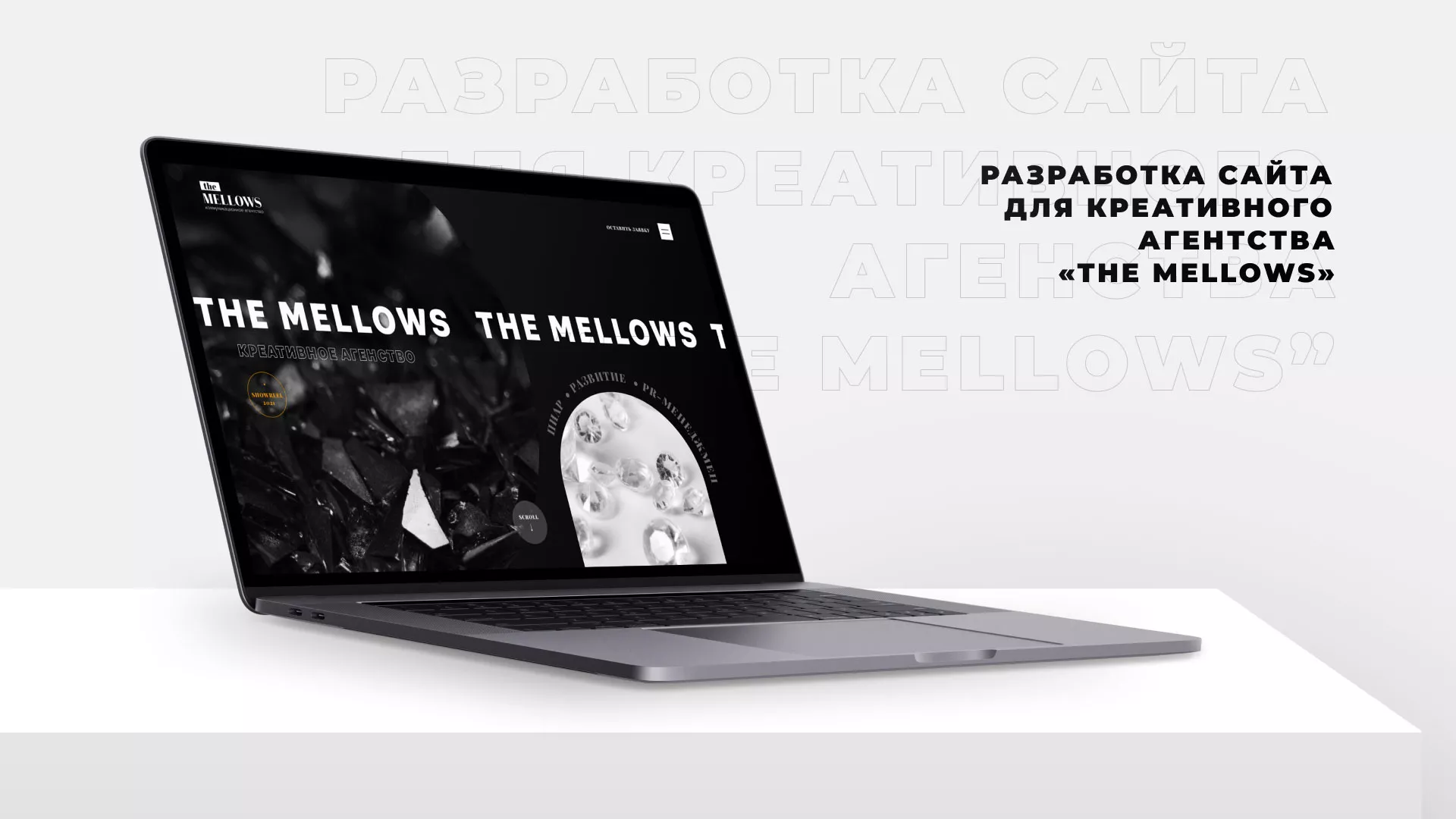 Разработка сайта креативного агентства «The Mellows» в Волоколамске