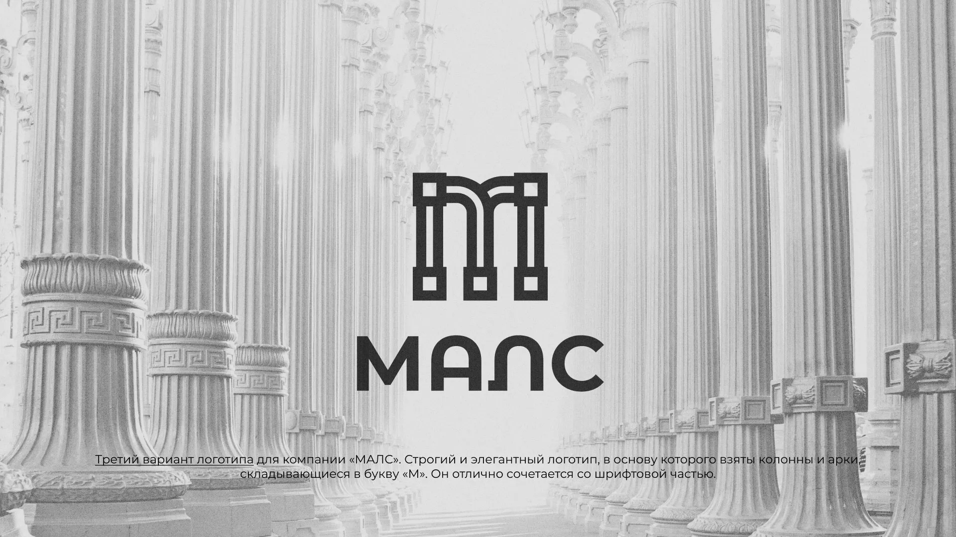 Разработка логотипа компании «МАЛС» в Волоколамске